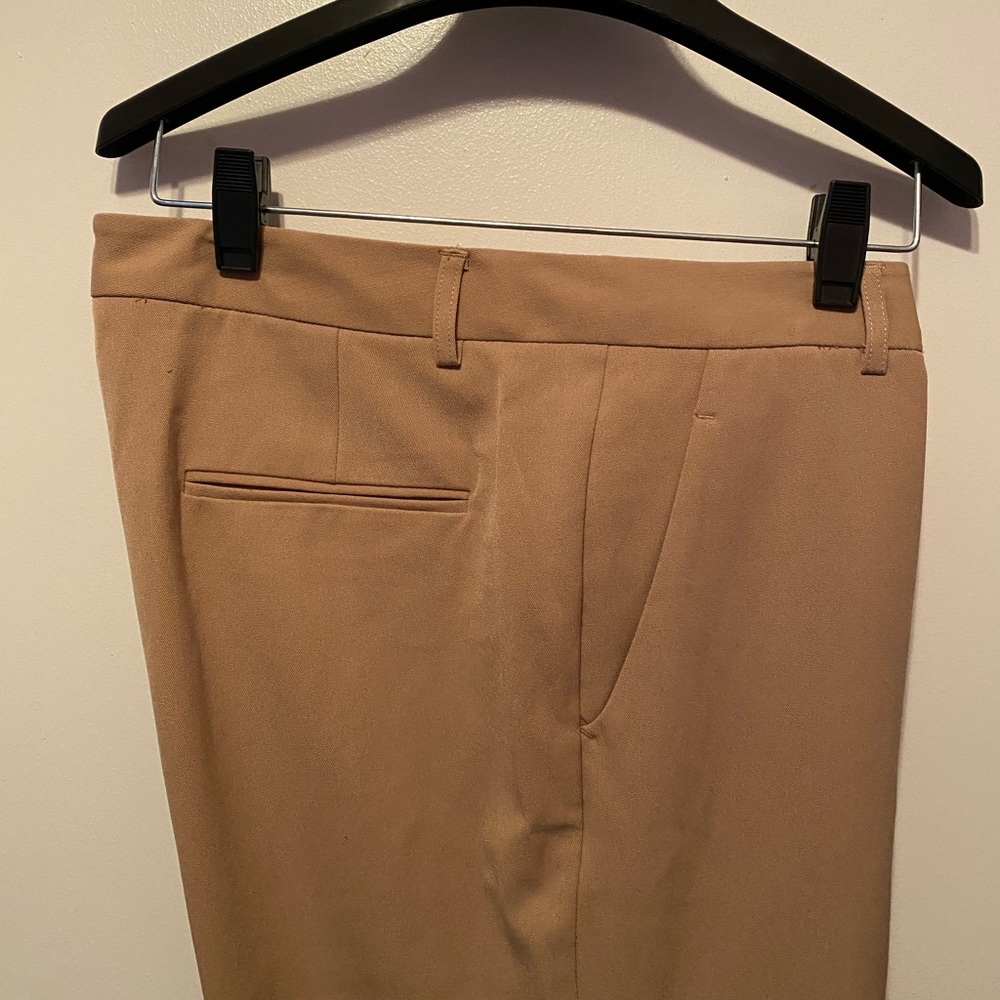 Bask Atelier Capri Pants, Tan, 12